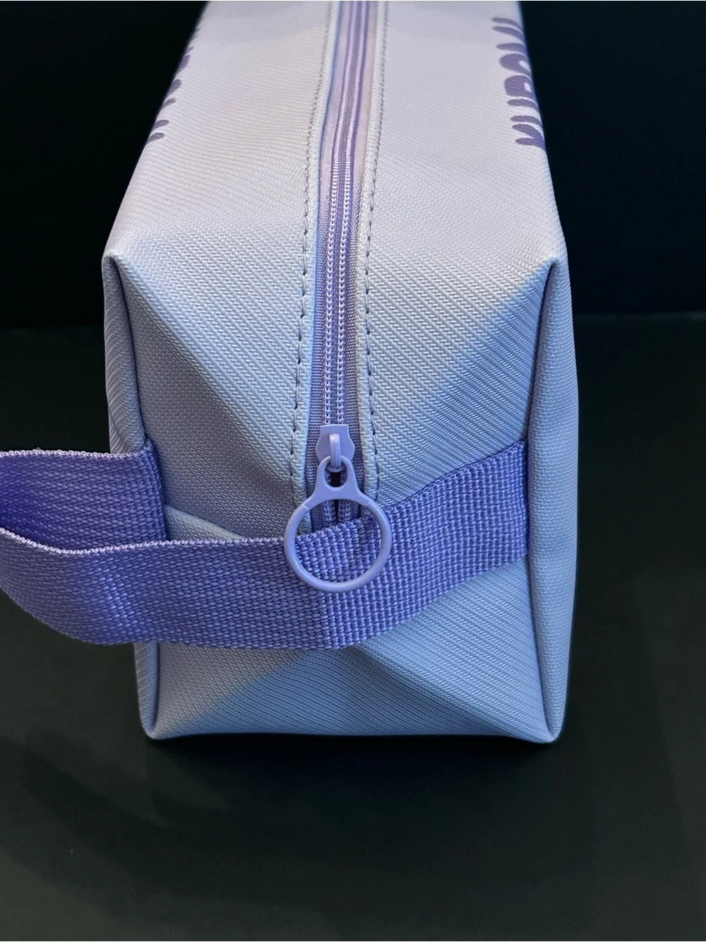 Sanrio Kuromi Lavender Travel, Cosmetic or Small Toy Storage Zip Pouch Bag NWT